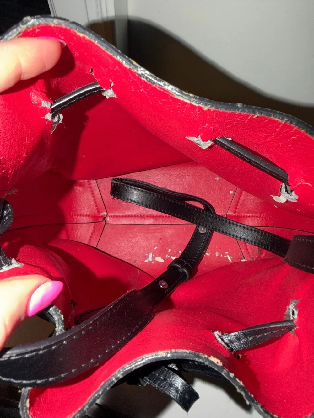 Mansur Gavriel black bucket